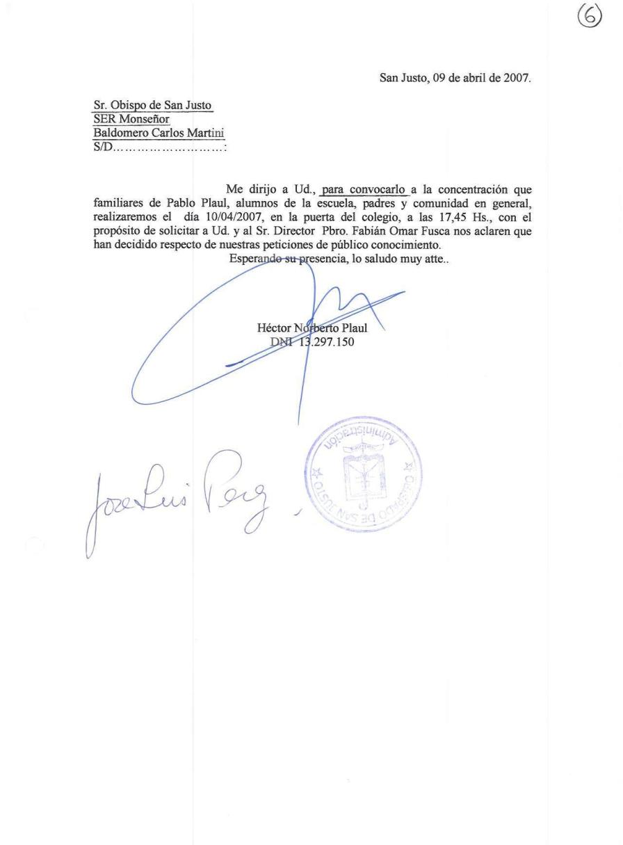 Invitación a la concentración
